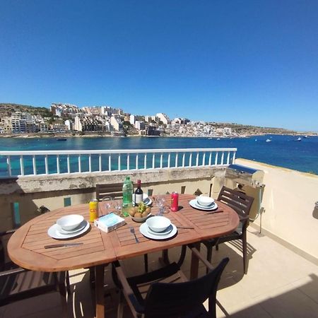 Apartmán Blue Harbour Seafront Penthouse With Large Terrace With Panoramic Sea Views - By Getawaysmalta St. Paul's Bay Exteriér fotografie
