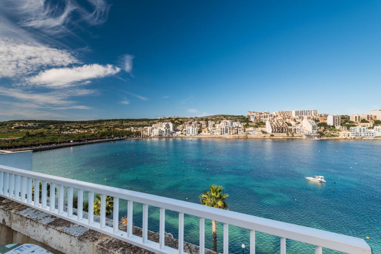 Apartmán Blue Harbour Seafront Penthouse With Large Terrace With Panoramic Sea Views - By Getawaysmalta St. Paul's Bay Exteriér fotografie