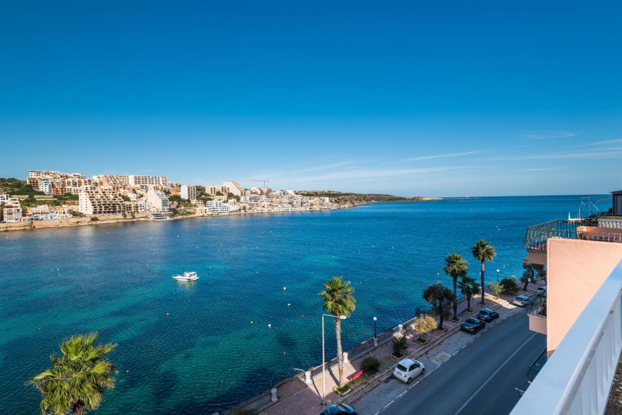 Apartmán Blue Harbour Seafront Penthouse With Large Terrace With Panoramic Sea Views - By Getawaysmalta St. Paul's Bay Exteriér fotografie